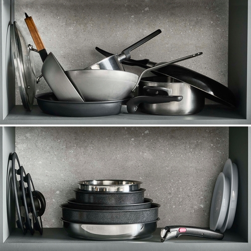 Paistinpannusetti 3 osaa. Ingenio G7 Emotion Brushed Ceramic