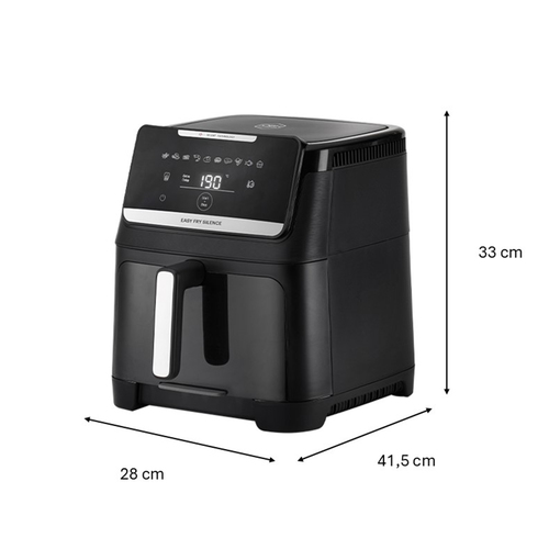 Easy Fry Silence Vision 7 l musta – air fryer