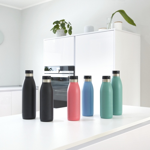 Bludrop Basic Vesipullo ruostumatonta terästä 0,7 l Musta 