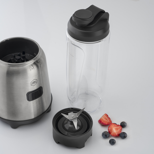 Mix & Move Tehosekoitin Matkakäyttöön Konepesun Kestävät Pullot