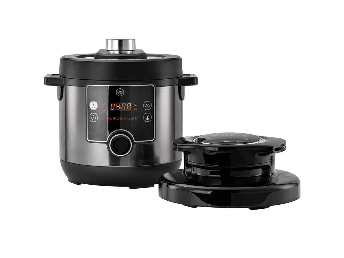 OBH NORDICA Turbo Cuisine & Fry Monitoimikeitin Airfryer Musta QK7788S0