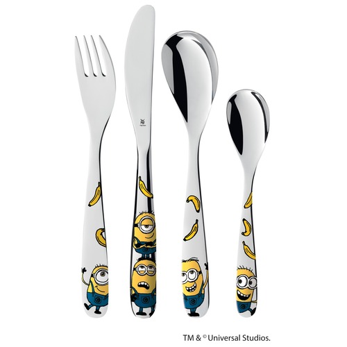 Minions lasten astiasto, 6 osaa, 18/10-teräs, Cromargan® 