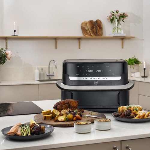 Flex Dual Easy Fry 9 l musta – air fryer