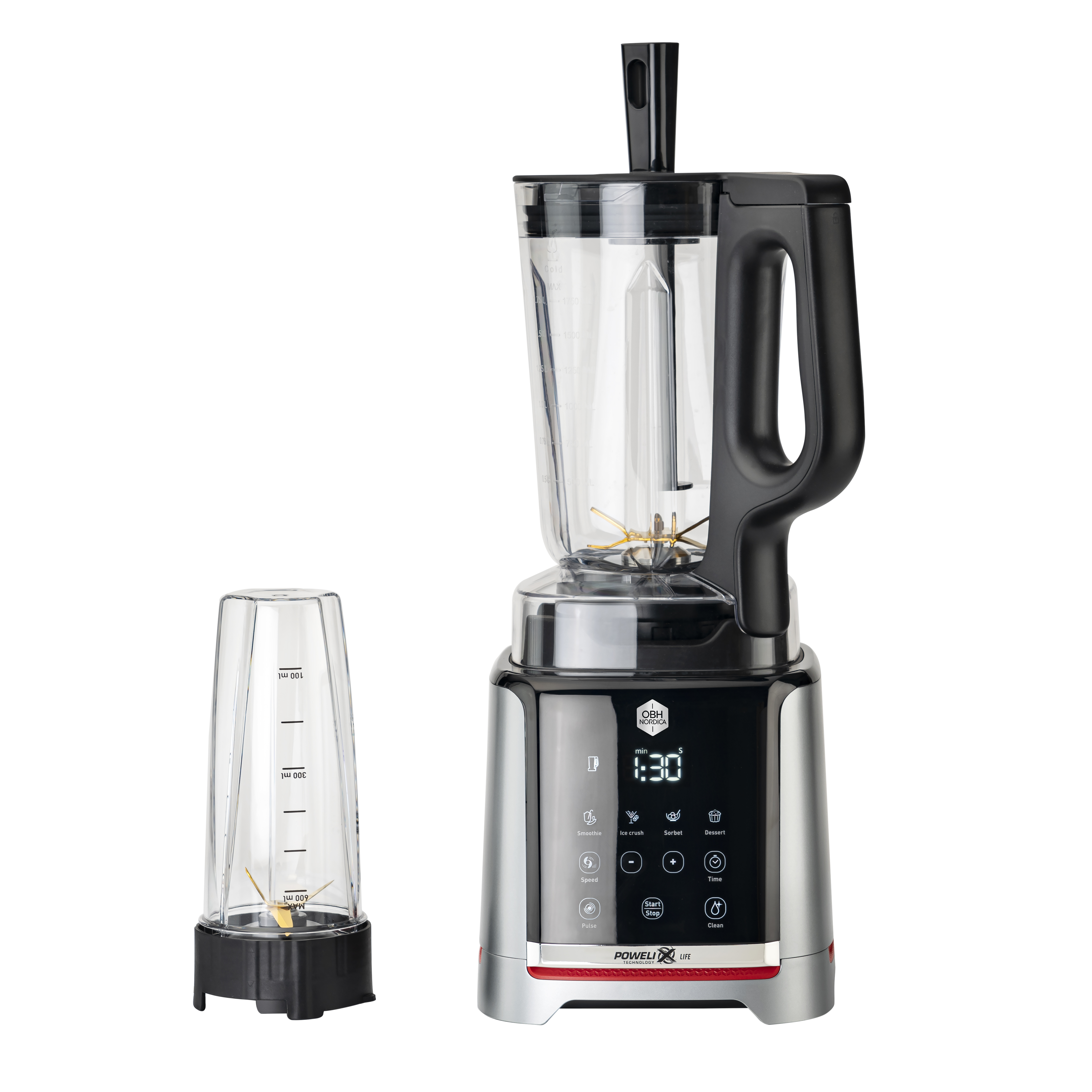 Infiny Mix+ Tehosekoitin Tehokas 1,75 l
