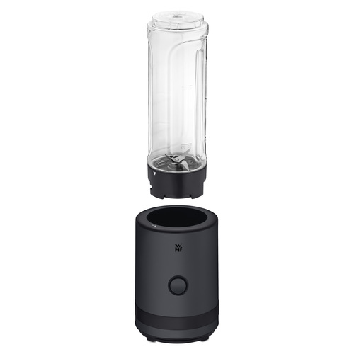 KitchenMinis to-Go -tehosekoitin, 0,6 L, 2 pulloa,  300 W, musta 