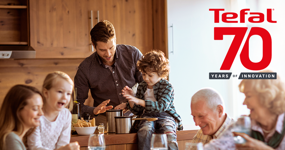 Tefal täyttää 70 vuotta –