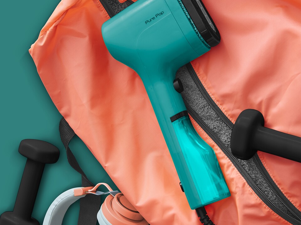 Pure Pop Vaatehöyrystin vihreä