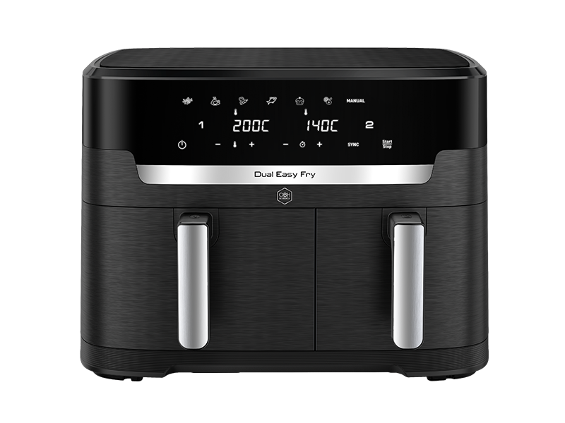 OBH Nordica XXL Dual Easy Fry 11 L Musta - Air fryer AG9428S0
