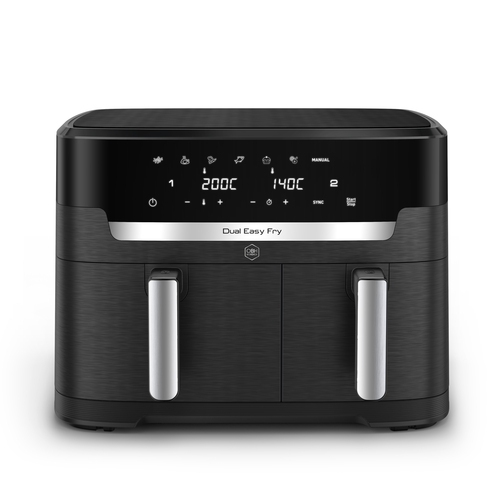 XXL Dual Easy Fry 11 L Musta - Air fryer