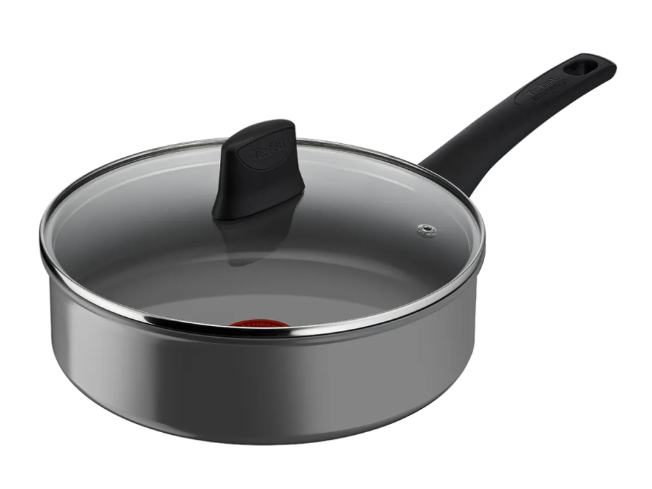 TEFAL Reinvent Paistokasari 24 cm kannellinen Harmaa C4283223