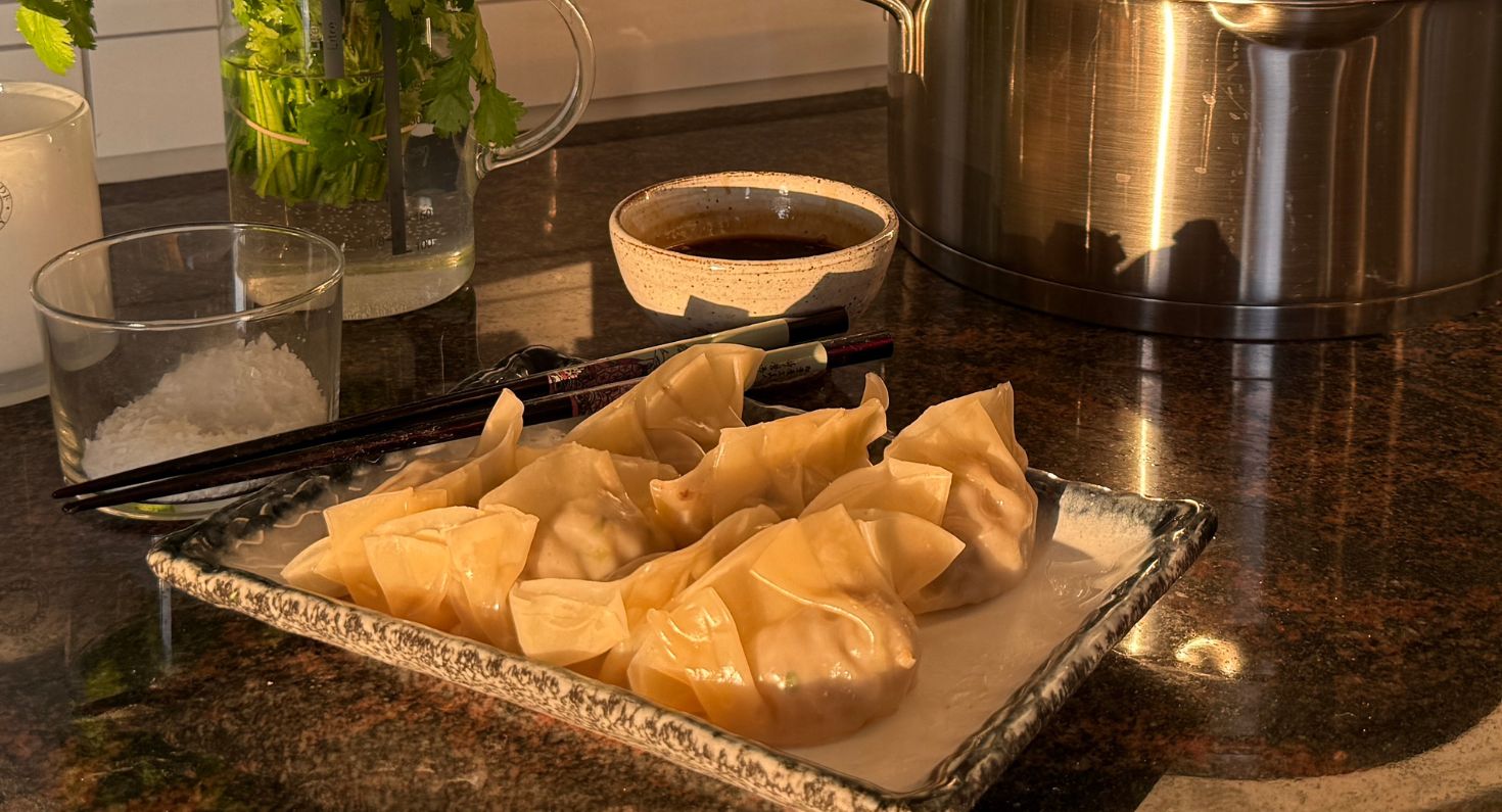 Höyrytetyt dumplingsit