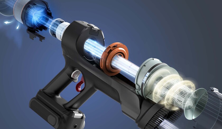 Tehokas johdoton varsi­pölynimuri