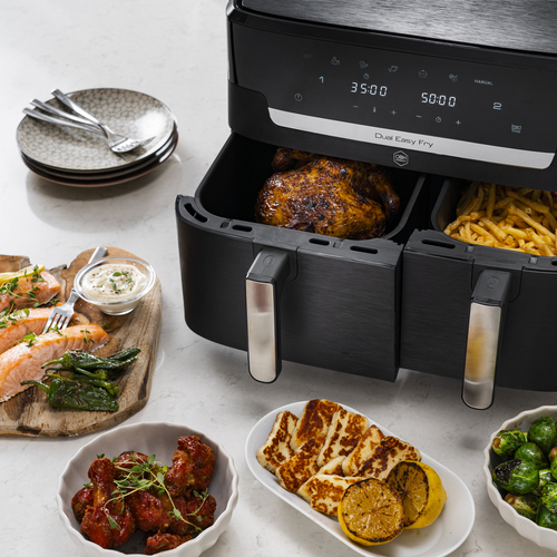 XXL Dual Easy Fry 11 L Musta - Air fryer