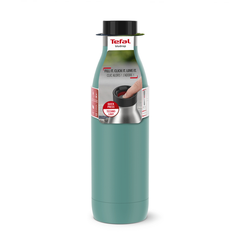 Bludrop Basic Vesipullo ruostumatonta terästä 0,7 l Vihreä 