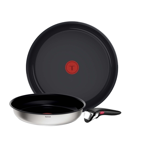 Paistinpannusetti 3 osaa. Ingenio G7 Emotion Brushed Ceramic