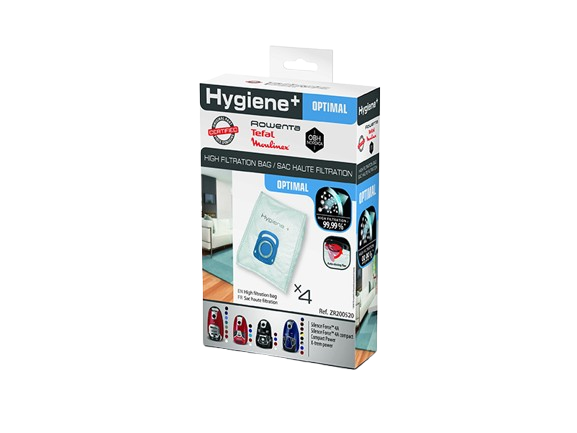 OBH NORDICA ZR200520 Hygiene+ Optimal -pölypussit, 4 kpl