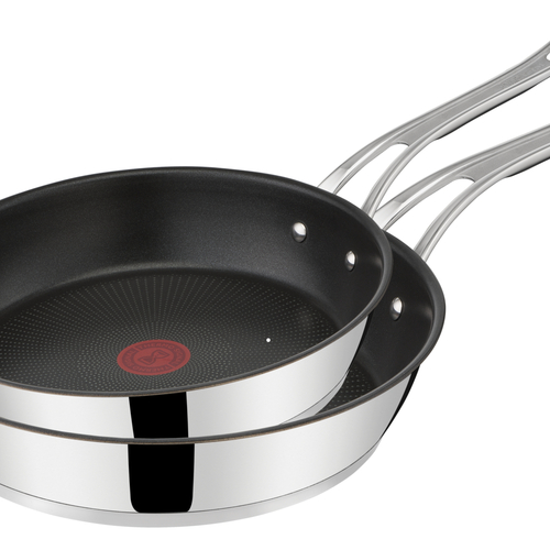 Tefal Jamie Oliver Cook's Classics SS -paistinpannusetti 20 cm + 28 cm, ruostumaton teräs