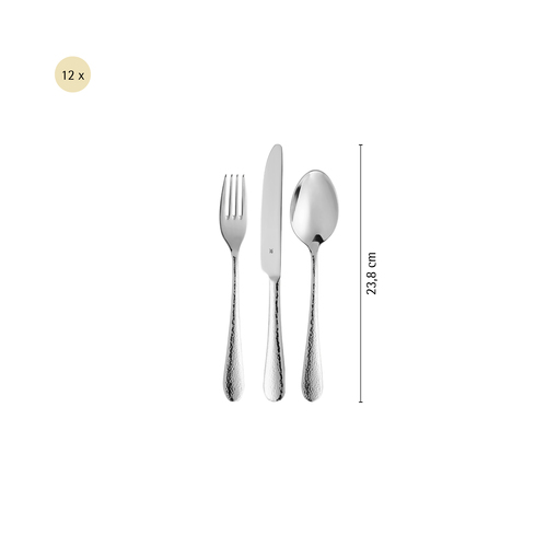 Sitello aterinsetti, 60 osaa, ruostumaton teräs, 18/10 Cromargan® 