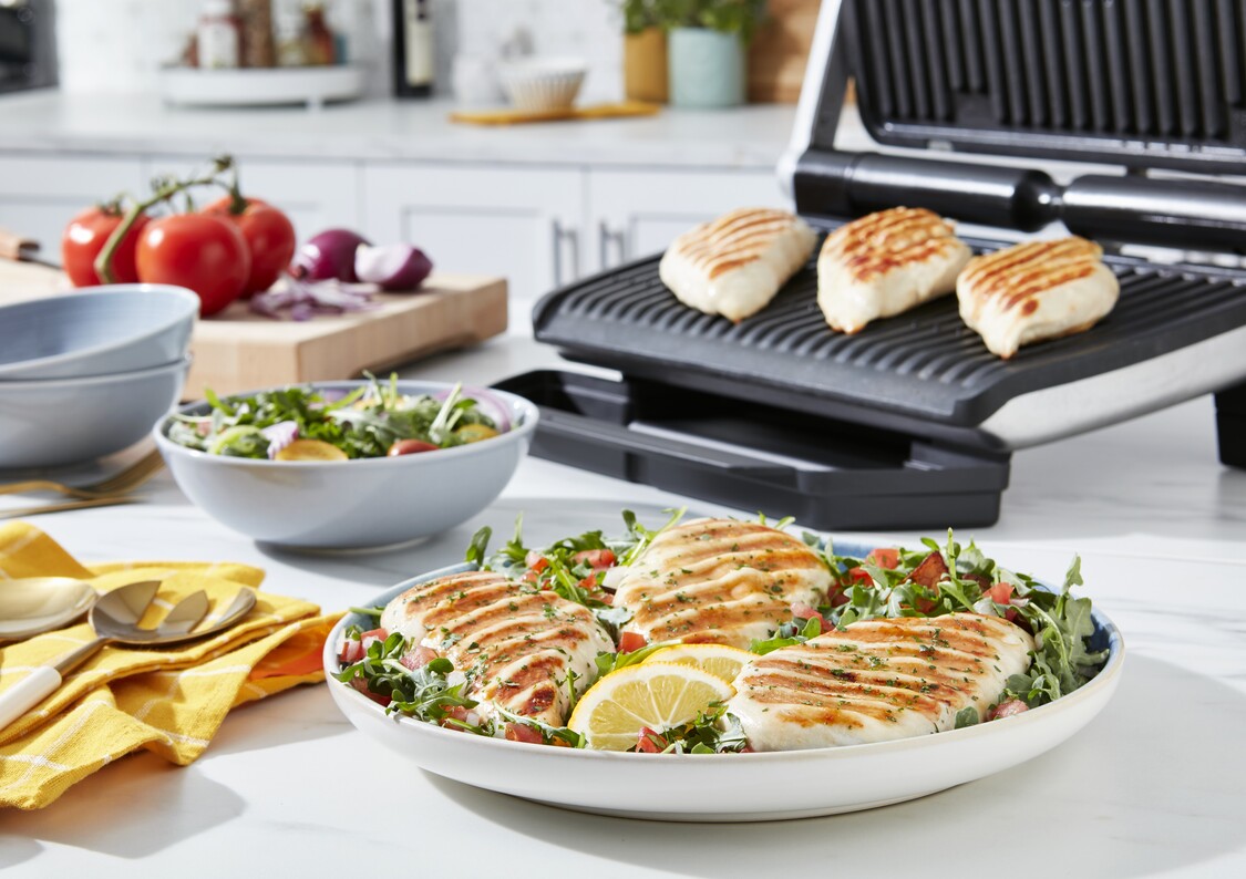 Optigrill XL Pöytägrilli Ruostumatonta Terästä Leivonta