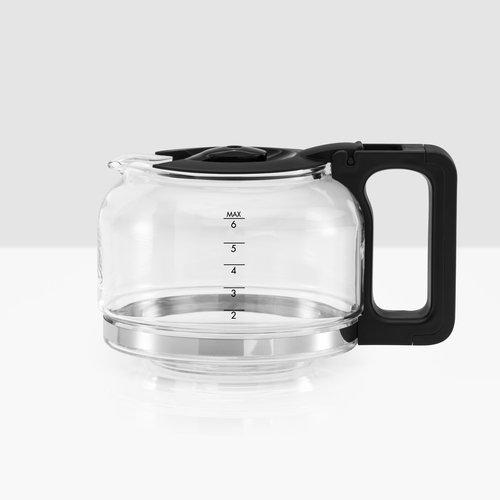 Coffee Prio Pieni Kahvinkeitin Musta/Hopea 6 Kupillista