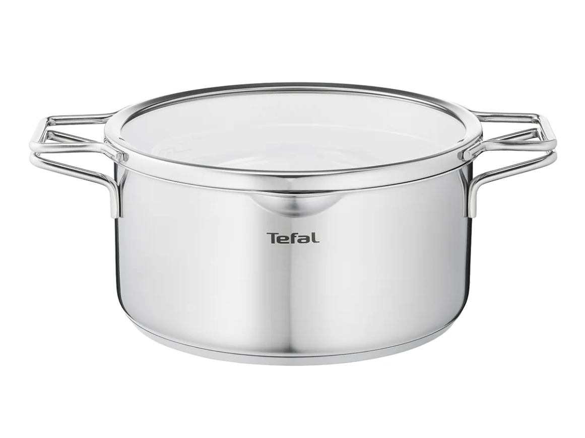 TEFAL Nordica Kattila 24 cm / 4,8 l kannellinen H8524636