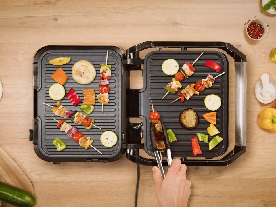 Kolme toimintoa yhdessä grillissä